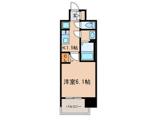 アステリ鶴舞トゥリアの物件間取画像